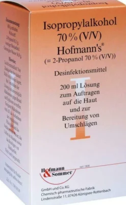 Isopropylalkohol 70% Hofmanns 200 ml Lösung