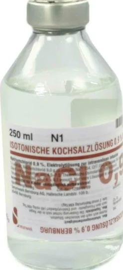 Isotonische Kochsalzlösung 0,9% Bernburg Infusionslösung 250ml