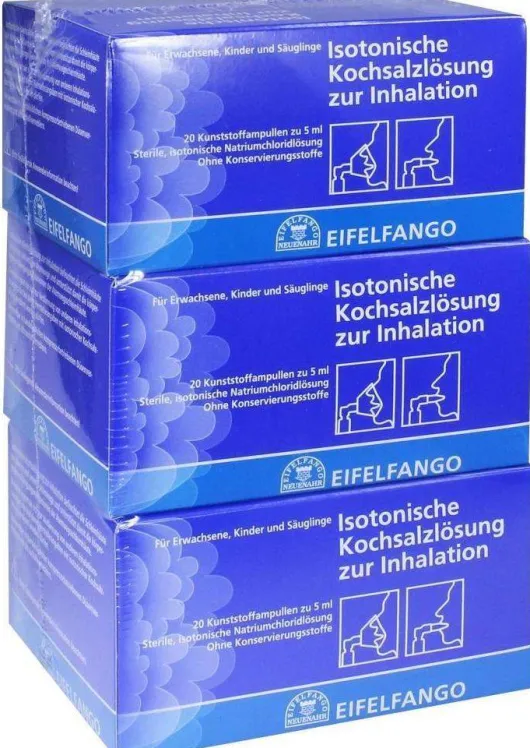Isotonische Kochsalzlösung zur Inhalation 60 X 5 ml