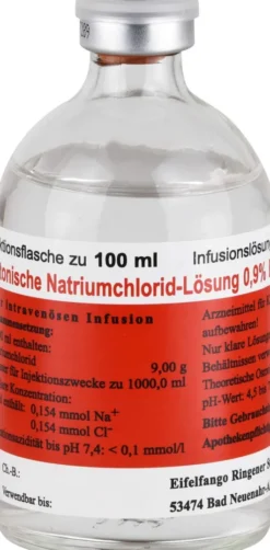Isotonische Nacl Lösung 0,9% Eifelfango 20 X 100 Ml...