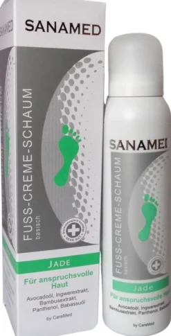 Jade Sanamed Fußcremeschaum 150 ml