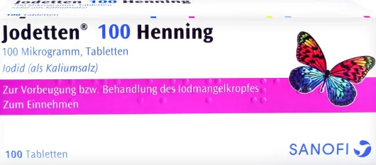 Jodetten 100 Henning Tabletten