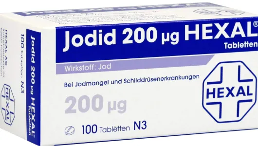 Jodid 200 µg Hexal 100 Tabletten