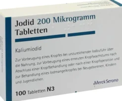 Jodid Merck 200 µg 100 Tabletten