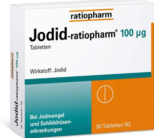 Jodid-Ratiopharm 100 µg 50 Tabletten