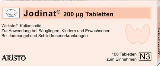 Jodinat 200 µg 100 Tabletten