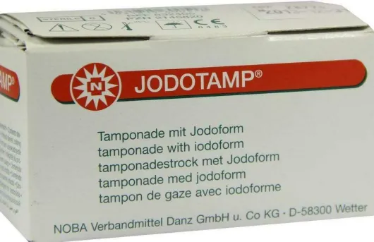 Jodotamp 50mg Pro G 5mx5cm Tamponaden