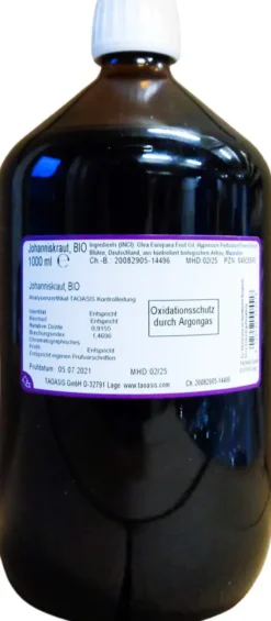 Johanniskrautöl Bio 1000 ml