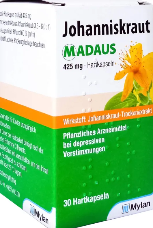 Johanniskraut Madaus 425 mg 30 Hartkapseln