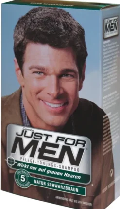 Just For Men Tönungsshampoo Natur Schwarzbraun