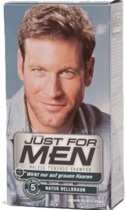 Just For Men Tönungsshampoo Natur Hellbraun