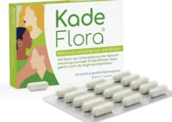 Kadeflora Milchsäurebakterien mit Biotin 30 Kapseln