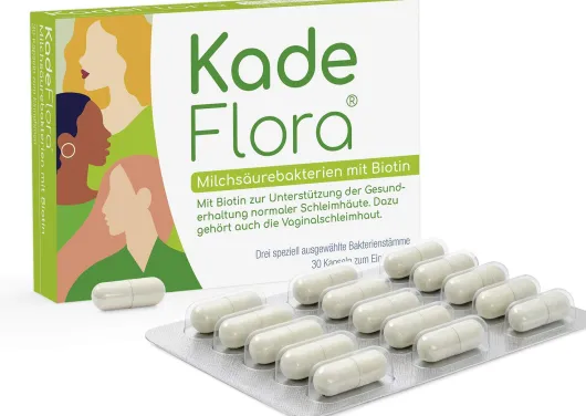 Kadeflora Milchsäurebakterien mit Biotin 30 Kapseln