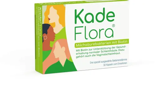 Kadeflora Milchsäurebakterien mit Biotin 30 Kapseln