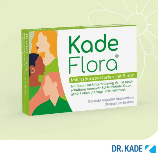 Kadeflora Milchsäurebakterien mit Biotin 30 Kapseln
