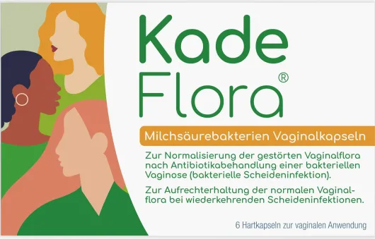 Kadeflora Milchsäurebakterien Vaginalkapseln 6 Stück