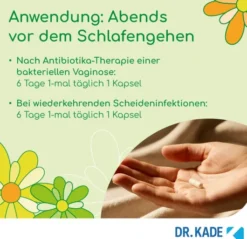 Kadeflora Milchsäurebakterien Vaginalkapseln 6 Stück