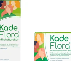 Kadeflora Milchsäurekur Einmalapplikatoren 7 x 2,5 g + Kadeflora Milchsäurebakterien mit Biotin 30 Kapseln