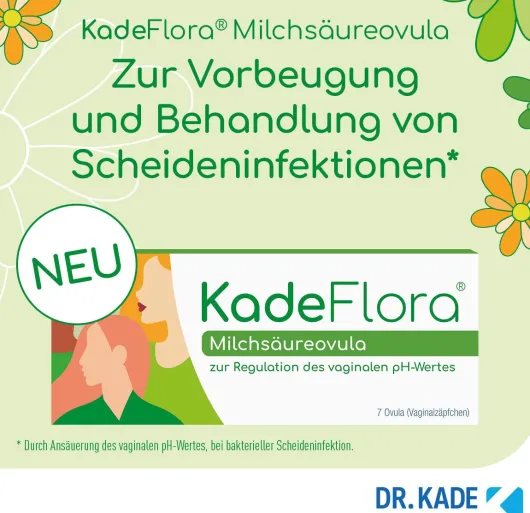 Kadeflora Milchsäureovula 7 Stück