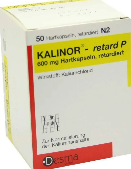 Kalinor Retard P 50 Kapseln