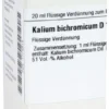 Kalium Bichromicum D6 Dhu 20 ml Dilution