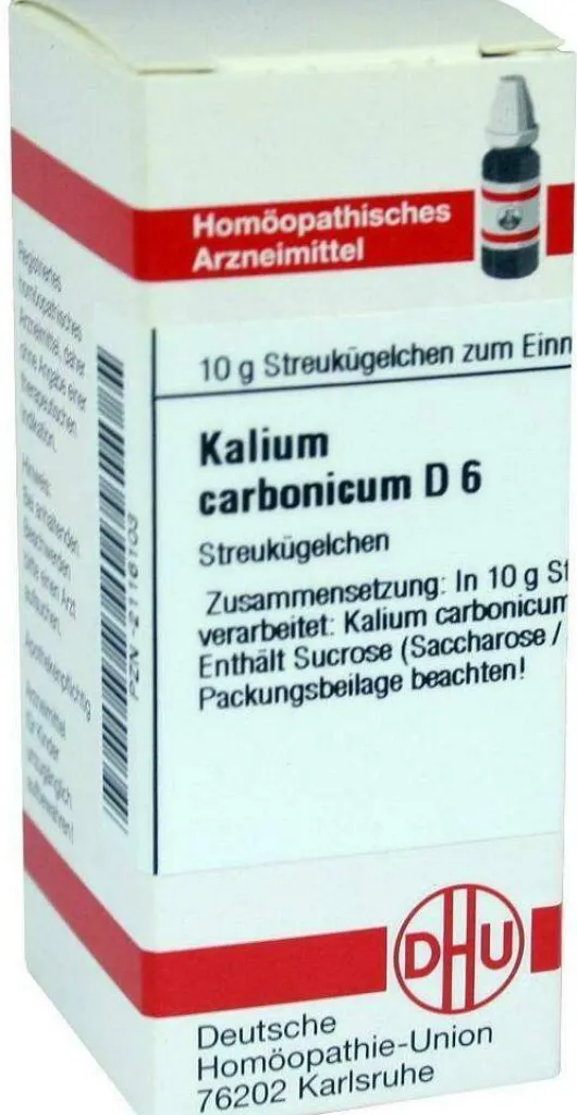 Kalium Carbonicum D6 Dhu 10 G Globuli