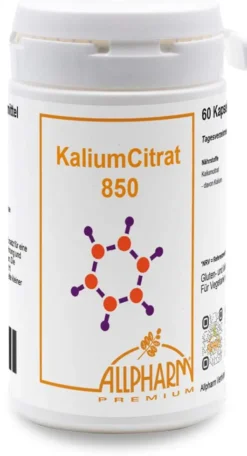 Kaliumcitrat 850 Allpharm 60 Kapseln