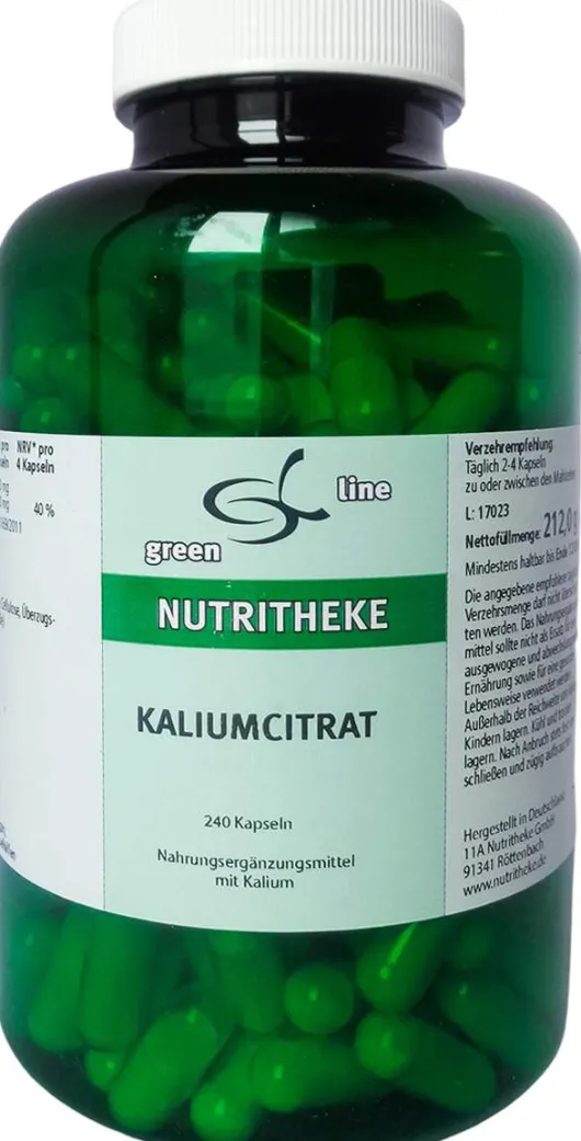 Kalium Citrat 240 Kapseln