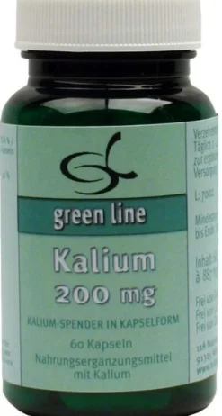 Kalium 200 mg 60 Kapseln