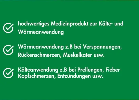 Kalt-Warm Kompressen 12 x 29 cm, 2 Stück