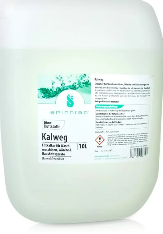 Kalweg Flüssig Entkalker Für Waschmaschinen & Wäsche 10 Liter
