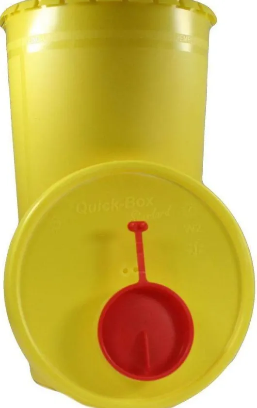Kanüleneimer 2,5 L Gelb