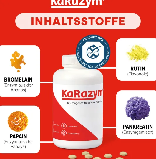 Karazym 400 Magensaftresistente Tabletten