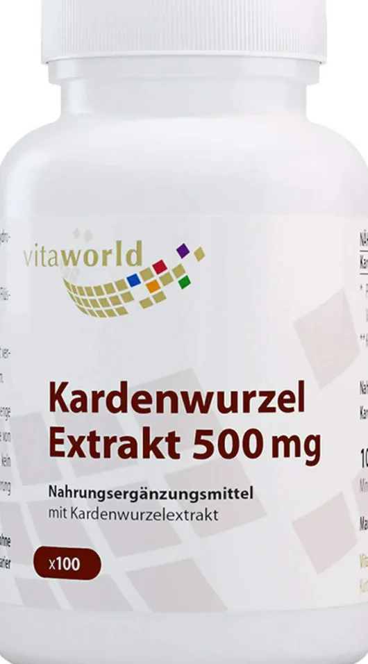 Kardenwurzel 500 mg 100 Kapseln