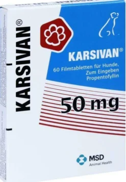 Karsivan 50 mg für Hunde 60 Filmtabletten