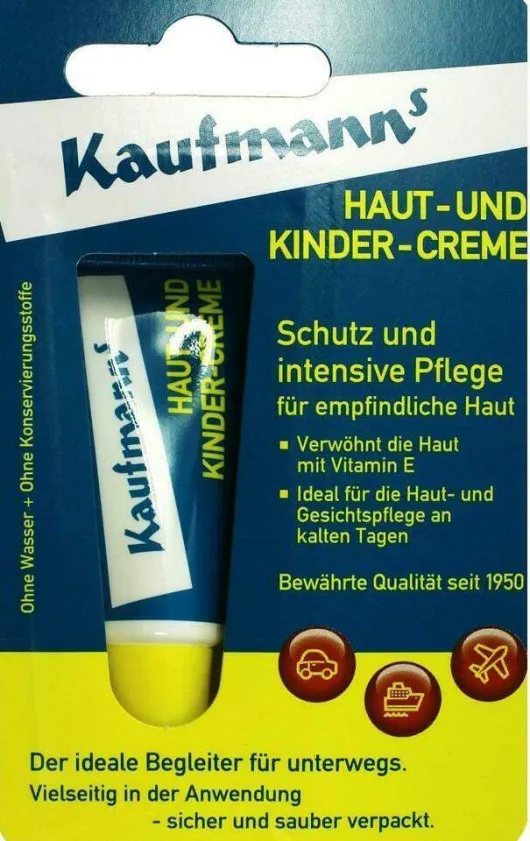 Kaufmanns Haut- und Kindercreme 10ml