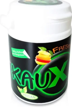 Kaux Zahnpflegekaugummi Fresh Fruit Mit Xylitol 40 Stück