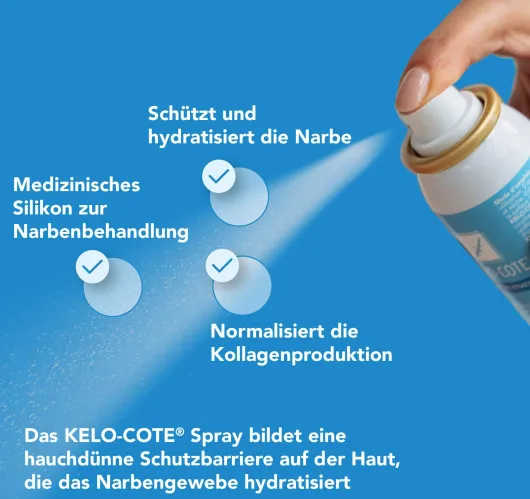Kelo-Cote Spray Silikonspray zur Behandlung von Narben