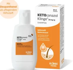 KETOconazol Klinge 20 mg pro g Shampoo 60 ml