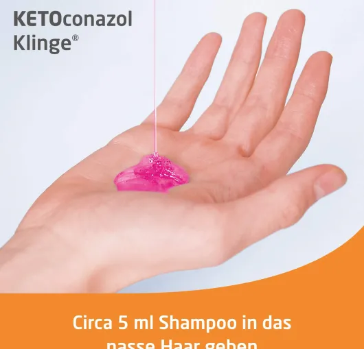 KETOconazol Klinge 20 mg pro g Shampoo 60 ml