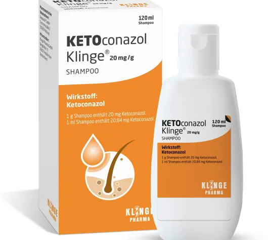 Ketoconazol Klinge 20 mg pro g Shampoo 120 ml