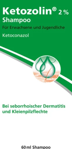 Ketozolin 2% Shampoo 60 ml