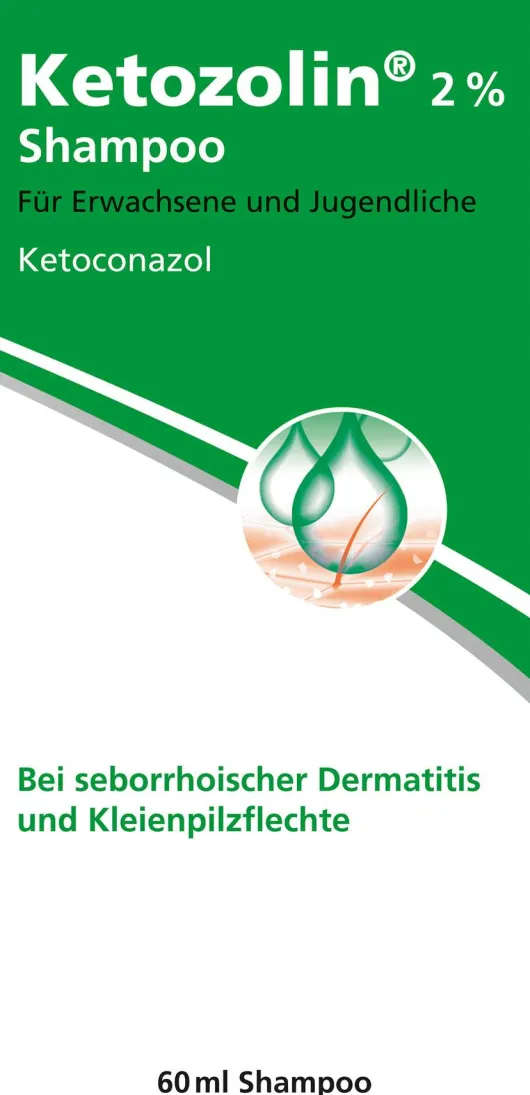 Ketozolin 2% Shampoo 60 ml