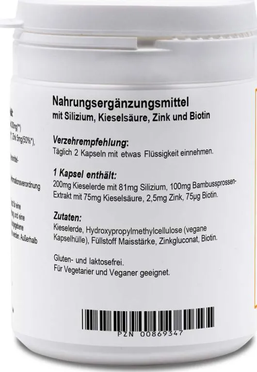 Kieselerde 180 Kapseln