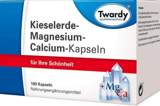 Kieselerde Magnesium Calcium 160 Kapseln