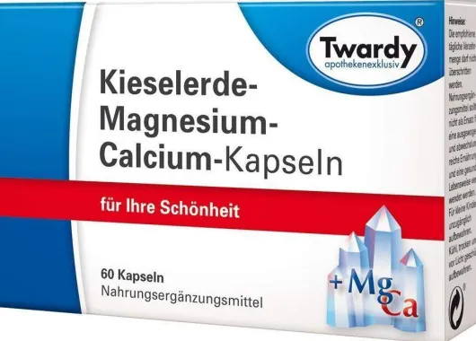 Kieselerde Magnesium Calcium 60 Kapseln