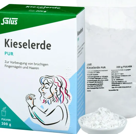 Kieselerde Pur Pulver Salus 200 G