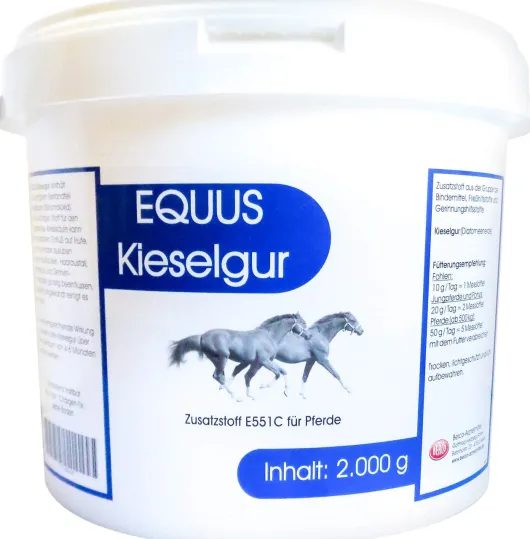 Kieselgur Equus Pulver Für Pferde 2 KG