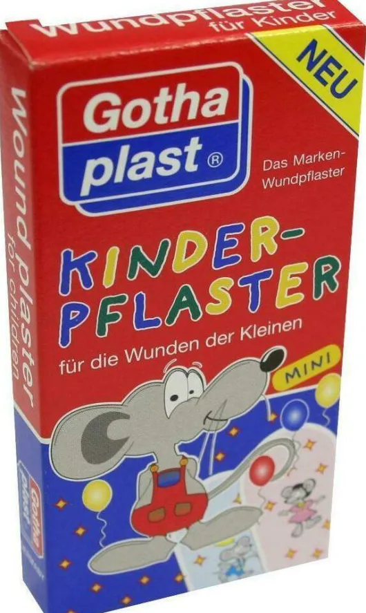 Kinderpflaster Maus Gothaplast 20 Pflaster