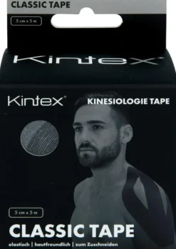 Kintex Kinesiologie Tape Classic 5 Cmx5 M Schwarz